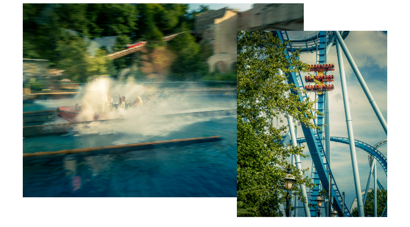 Downs and Towns at Busch Gardens Stacked