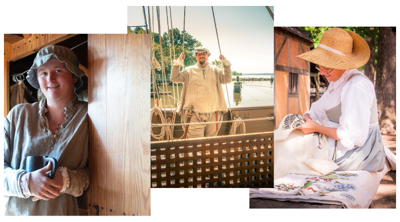 Downs and Towns at Jamestown - Faces of Jamestown 2