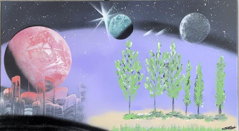 A Rendition of Planet Earthn by Lionel Stone