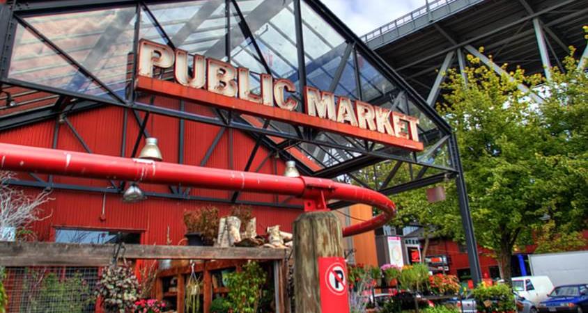 Granville Island Public Market Exterior