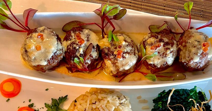 Lamb Meatballs at 626 on Rood