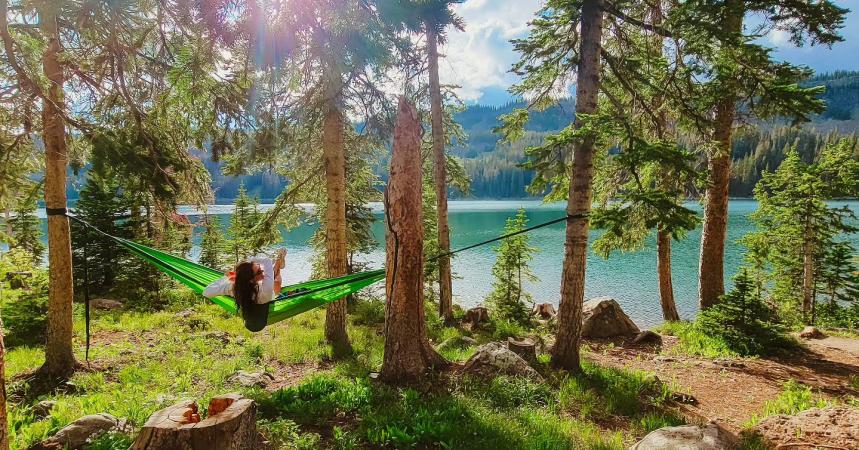 Hammock on the Grand Mesa
