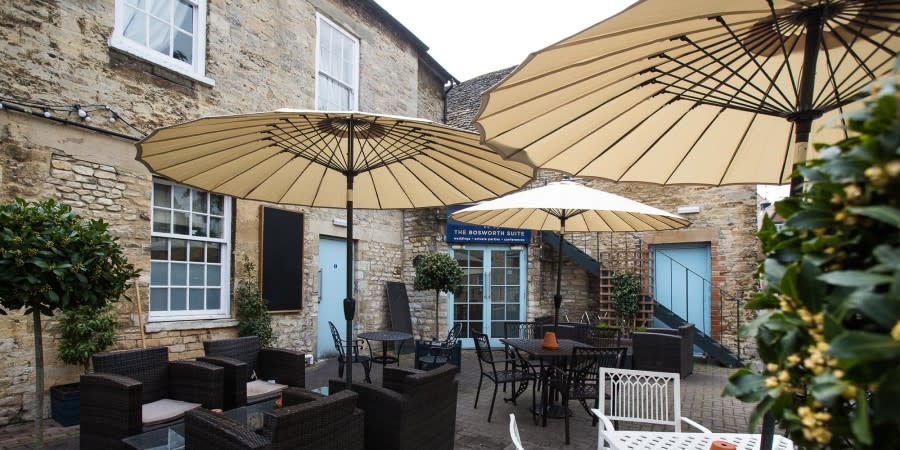 Courtyard at The Blue Boar