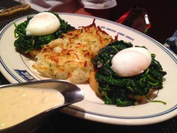 Breakfast plate at Pittsburgh Blue