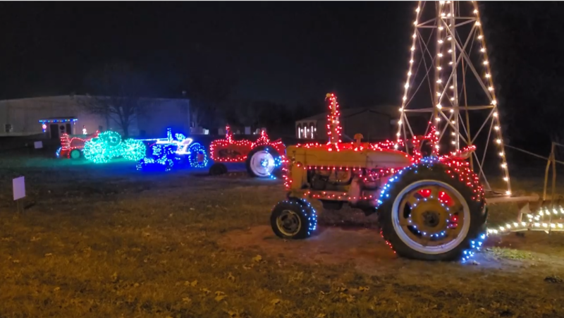 Santa's Express in Lights