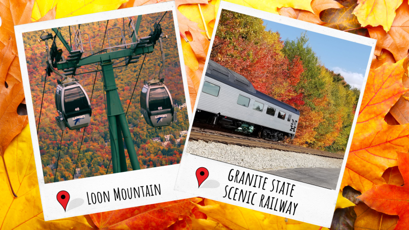 Loon Mountain Resort and Granite State Scenic Railway Fall Itinerary Promo Image