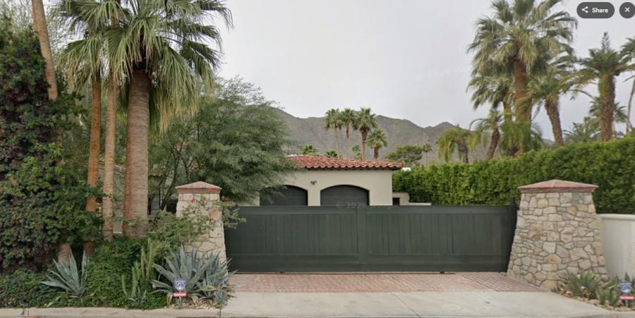 Liberace Estate at 501 N Belardo Road, Palm Springs