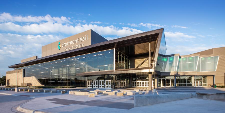 Stormont Vail Events Center Renovations Front Entrance