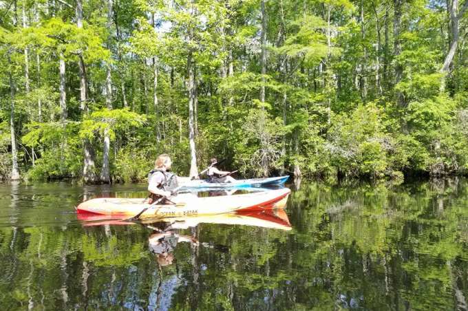 adventure kayak tours chesapeake va