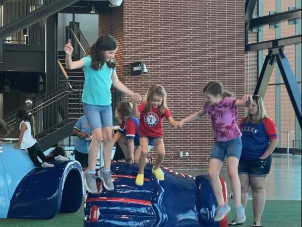 Globe Life Field play area for kids