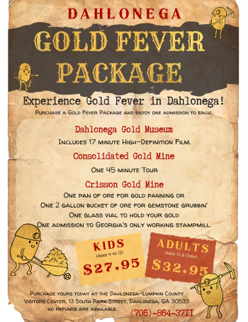 Poster for the Gold Fever Package