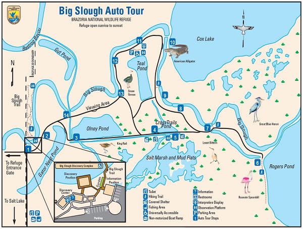 Brazoria Big Slough Map