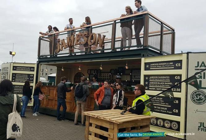 Let's Go Music Fest has a Jameson Bar at their festival this year