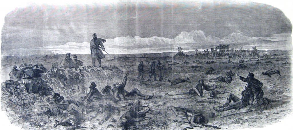 Scenes in the aftermath of the Battle of Monocacy