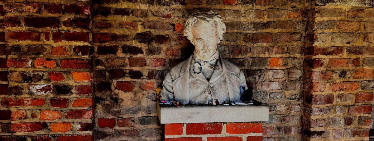 Poe Museum Shrine Bust