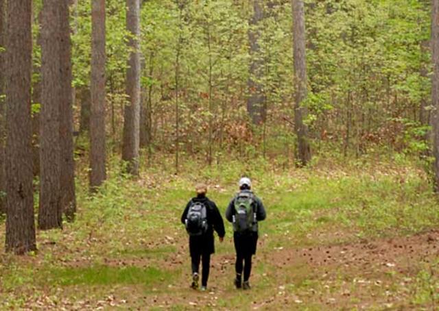 hike and camp trails