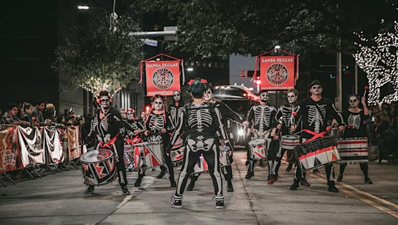 Festival y Desfile del Día de los Muertos en Houston