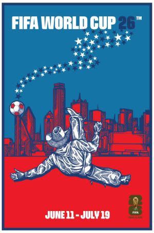 Dallas World Cup Poster