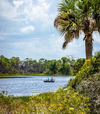Fishing at Babcock/Webb Wildlife Mgmt Area in Punta Gorda, Florida