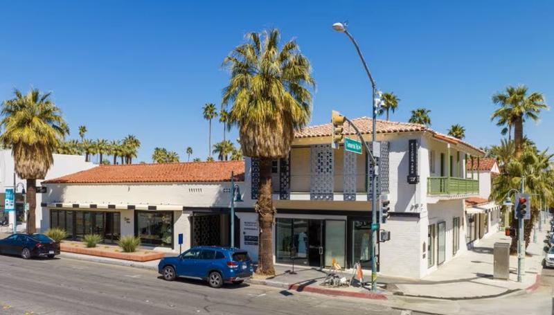El Paseo Building now housing Workshop Kitchen, Palm Springs