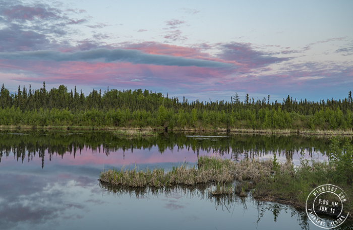 Peat Pond - Midnight Sun