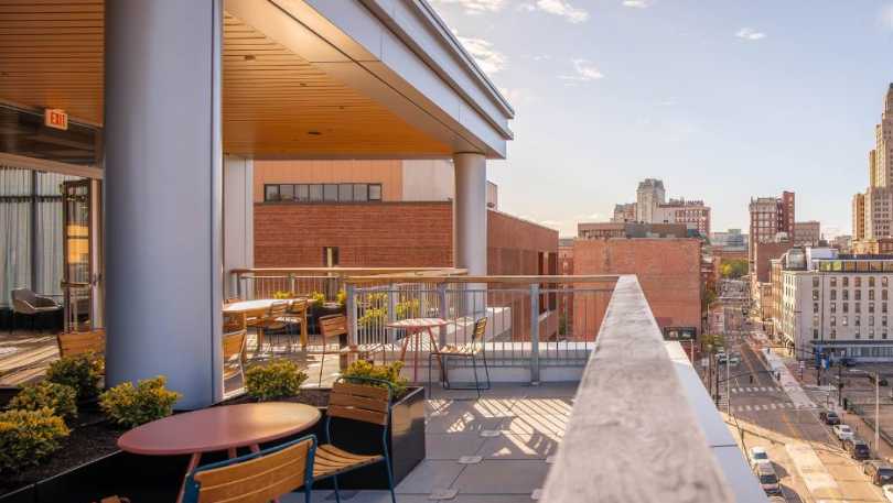 rooftop bar