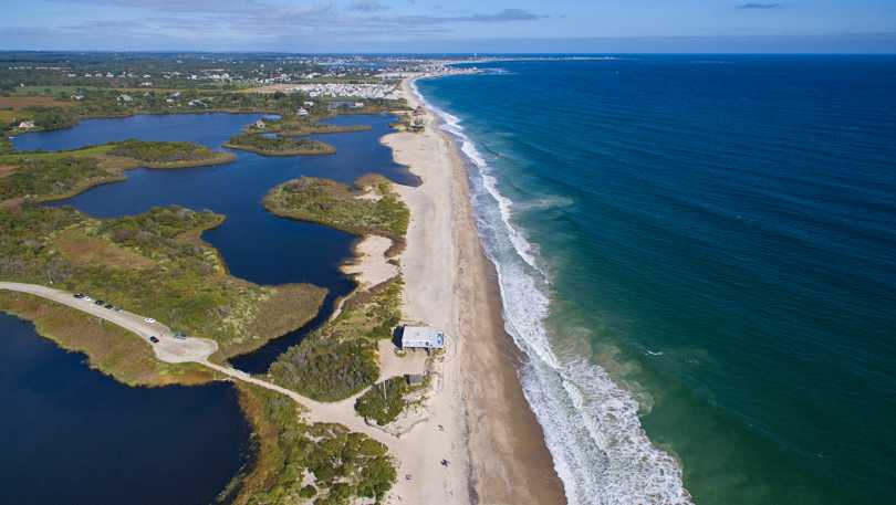 Moonstone Coastline Aerial