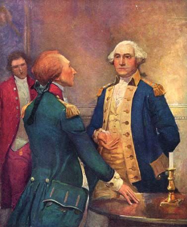 George Washington + Lafayette by Schoonover