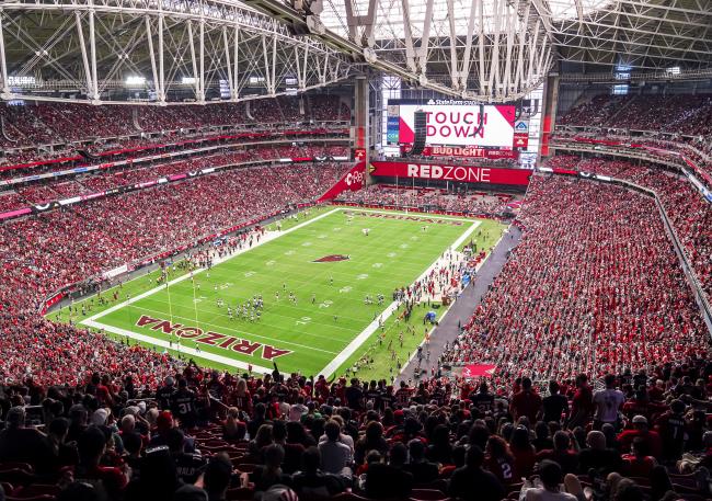 Arizona Cardinals, State Farm Stadium interior