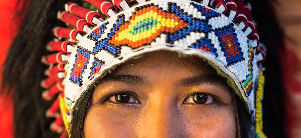 First people's festival beadwork