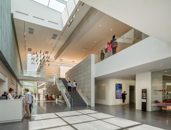 Interior of the Columbus Museum of Art