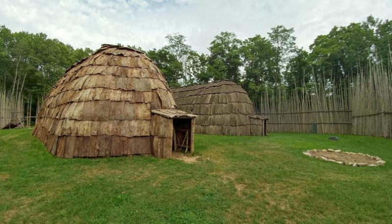 longhouse village