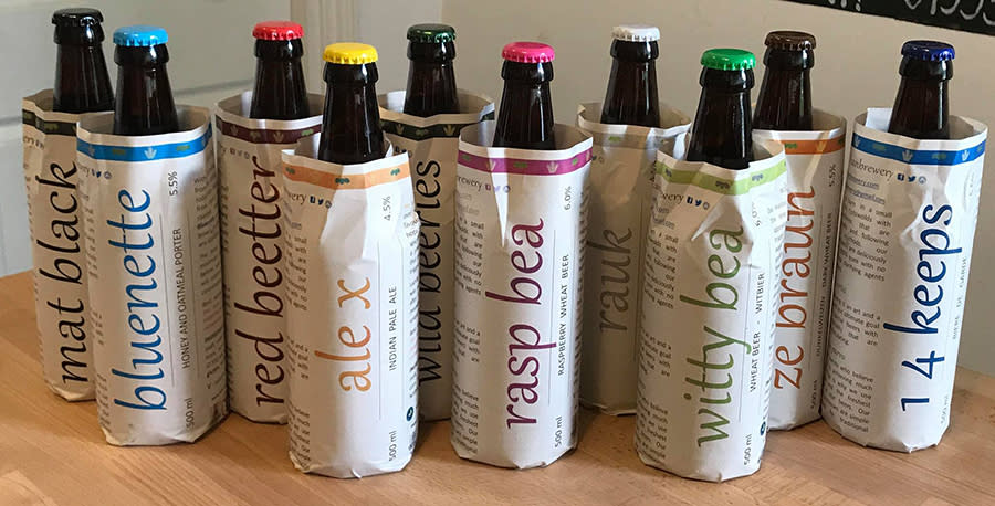 Church Hanbrewery's collection of bottled beers