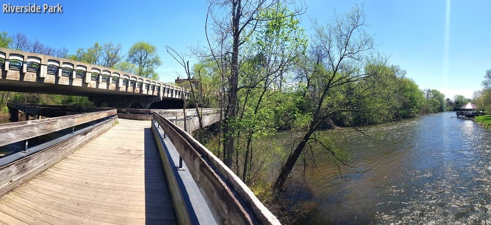 Riverside Park and the Tridge