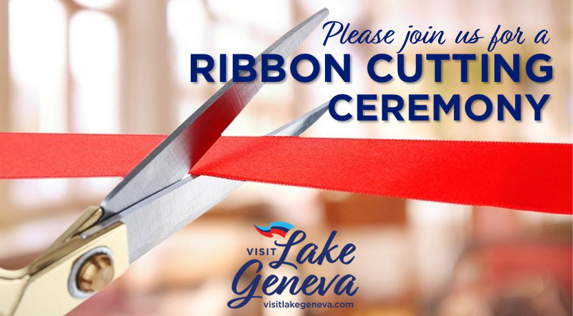 Ribbon cutting services graphic