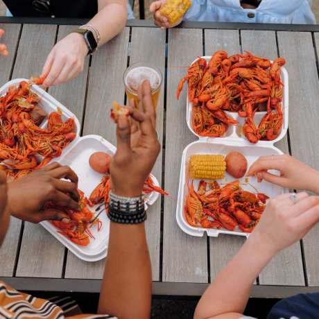 Crawfish in New Orleans