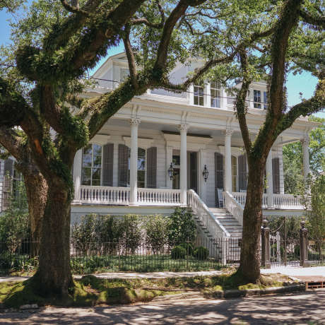 Garden District, architecture