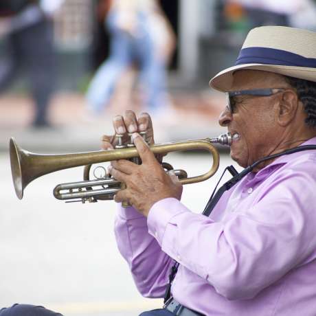 French Quarter Street Performer