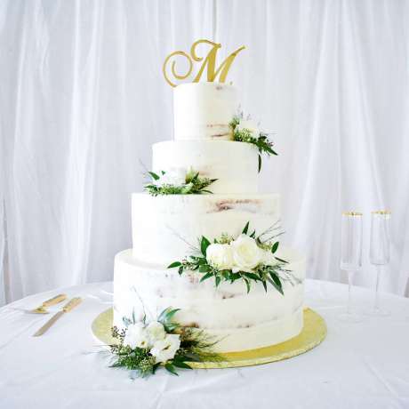 NOLA wedding cake