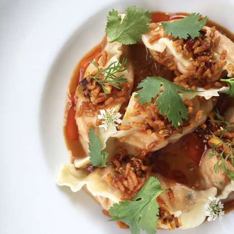 Shrimp Étouffée Dumplings