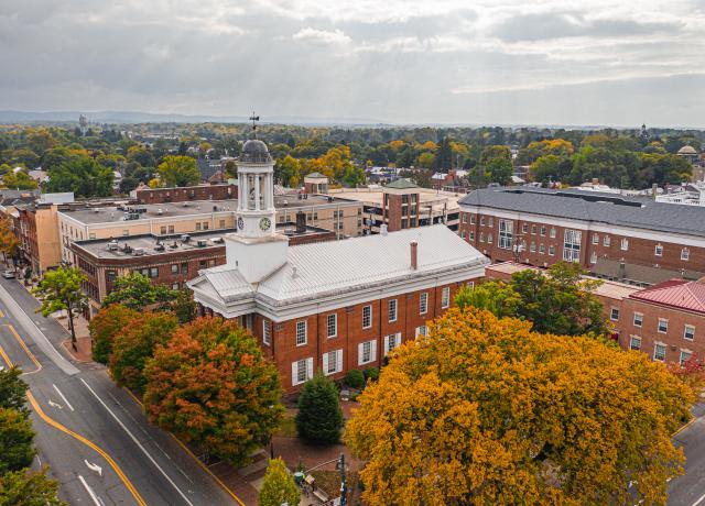 Overhead View of Carlisle, PA