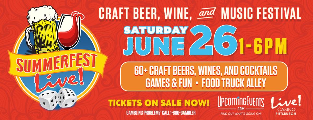 SUMMERFEST LIVE! CRAFT BEER & WINE FESTIVAL