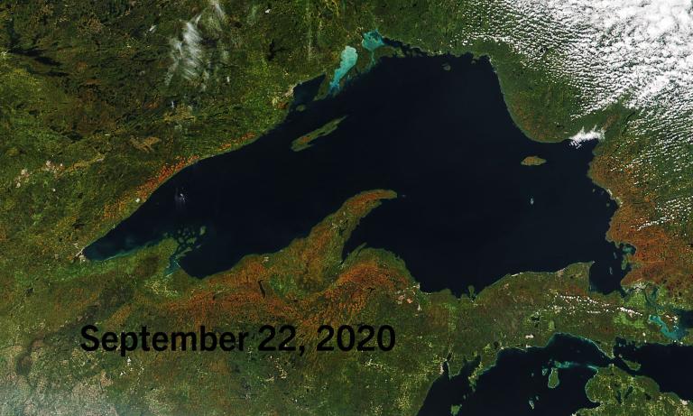 Fall 2020 - LakeSuperior - Space Angle from Coast Watch GLERL.Noaa
