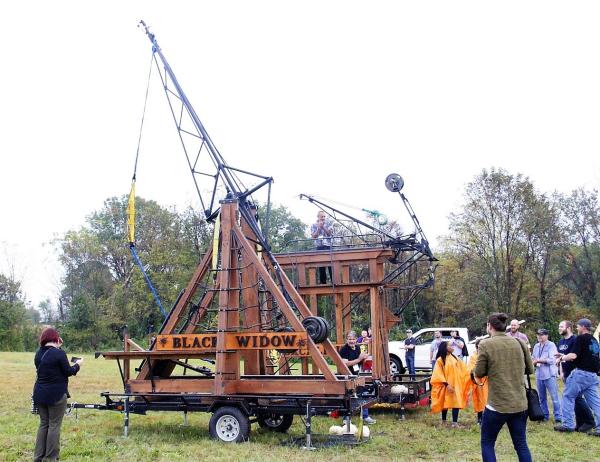 Harvest Homecoming pumpkin chunking 2017