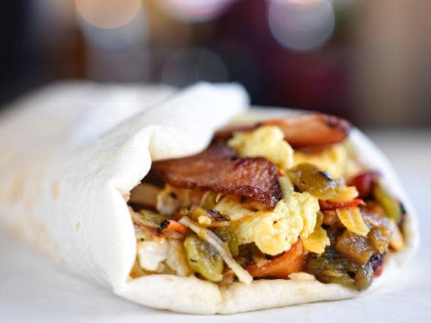 Golden Pride Breakfast Burrito