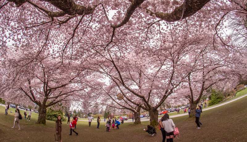 on april