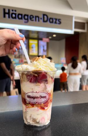 haagen dazz icecream food court