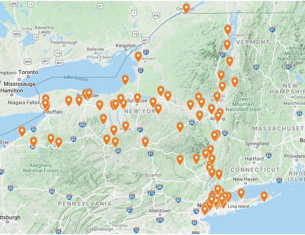 MANY Partner Map