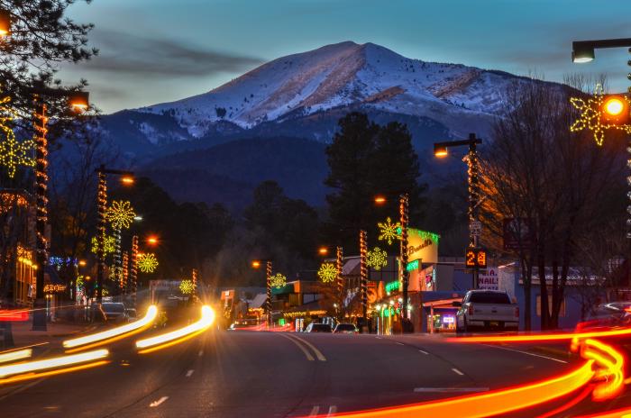 Winter Evening in Ruidoso