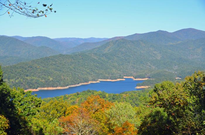 Highway 28 Fontana Lake